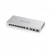Switch de Rede Zyxel XGS1010-12 - Multigigabit, 10+2 Portas, 60 Meses de Garantia