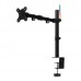 Kensington SmartFit Ergo Single Extended Monitor Arm - Kit de montagem - braço ajustável - para Monitor - aço com pintura em pó - preto - tamanho de tela: até 34