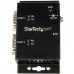 StarTech.com USB to Serial Adapter - 2 Port - Wall Mount - Din Rail Clips - Industrial - COM Port Retention - FTDI - DB9 (ICUSB2322I) - Adaptador serial - USB 2.0 - RS-232 x 2 - preto