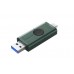 Kingston Technology DataTraveler DuoG2 unidade de memória USB 128 GB USB Type-A / USB Type-C 3.2 Gen 1 (3.1 Gen 1) Preto, Verde