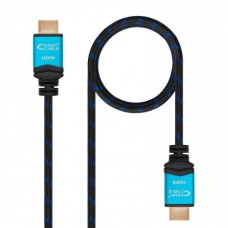 Cabo HDMI Nanocable 2.0 4K@60Hz 18Gbps 5m Preto