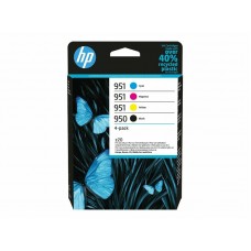 HP 950/951 - pack de 4 - preto,amarelo,azul cyan,magenta - original - tinteiro - 6ZC65AE HP 950/951 - pack de 4 - preto,amarelo,azul cyan,magenta - original - tinteiro - 6ZC65AE