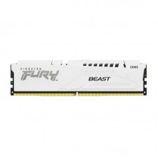 Kingston ValueRAM 64GB 6000MT/s DDR5 CL40 DIMM (Kit of 4) FURY Beast White XMP