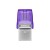 Kingston DataTraveler microDuo 3C - drive flash USB - 256 GB - DTDUO3CG3/256GB