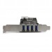 Controladora Startech PEXUSB3S42V PCI Express com 4 Portas USB 3.0 Controladora Startech PEXUSB3S42V PCI Express com 4 Portas USB 3.0