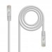 Cabo de Rede Nanocable Cat.6a, RJ45, 5m, Cinza