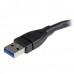 StarTech.com 6in Short USB 3.0 Extension Adapter Cable (USB-A Male to USB-A Female) - USB 3.1 Gen 1 (5Gbps) Port Saver Cable - Black (USB3EXT6INBK) - Cabo de extensão USB - USB Tipo A (F) para USB Tipo A (M) - USB 3.0 - 15.2 cm - moldado - preto - pa StarTech.com 6in Short USB 3.0 Extension Adapter Cable (USB-A Male to USB-A Female) - USB 3.1 Gen 1 (5Gbps) Port Saver Cable - Black (USB3EXT6INBK) - Cabo de extensão USB - USB Tipo A (F) para USB Tipo A (M) - USB 3.0 - 15.2 cm - moldado - preto - pa