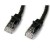 1m Black Snagless Cat6 UTP Patch Cable