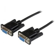 Cabo Serial StarTech.com SCNM9FF2MBK, DB9 Fêmea-Fêmea, 2m Cabo Serial StarTech.com SCNM9FF2MBK, DB9 Fêmea-Fêmea, 2m