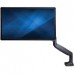 Startech Desk Mount Monitor Arm, Heavy Duty Ergonomic VESA Monitor Arm, Single Display up to 9kg, Full Motion, Height Adjustable, Articulating, Aluminum, C-Clamp/Grommet, Black - Small Footprint Design (ARMPIVOTHDB) - Kit de montagem - braço ajustáve