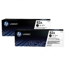 HP - HP 83A 2-pack Black Original LaserJet Toner Cartridge (CF283AD)