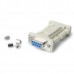 Cabo Adaptador StarTech NM9FF: Modem Nulo, Série RS232 DB9 Fêmea-Fêmea