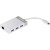 Hub Combo USB/Ethernet Trendnet TUC-ETGH3 - USB Tipo C - 3 Portas USB 3.0 - Gigabit Ethernet