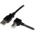 Cabo Adaptador USB StarTech USBAB1MR, 1m, USB-A para USB-B (Angulado) Cabo Adaptador USB StarTech USBAB1MR, 1m, USB-A para USB-B (Angulado)
