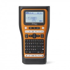 Brother - PTE560BTVP - Rotuladora eletrónica profissional com conexão a PC e Bluetooth para eletricistas e instaladores. Larguras de fitas: 3,5 / 6 / 9 / 12 / 18 / 24mm. Teclado QWERTY - 4 fitas incluídas (TZe-S651,  TZe-S251, TZe-S241 e TZe-FX231)