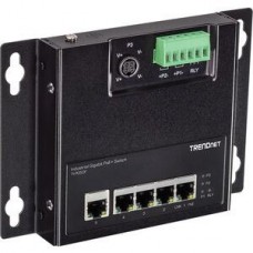 Switch de Rede Gigabit Trendnet TI-PG50F - 5 Portas PoE+