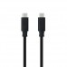 Cabo Nanocable USB 3.2 Gen2x2 - 20Gbps, 5A/100W, 4K/60Hz, USB-C Macho/USB-C Macho, 3m, Preto Cabo Nanocable USB 3.2 Gen2x2 - 20Gbps, 5A/100W, 4K/60Hz, USB-C Macho/USB-C Macho, 3m, Preto