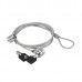 Conceptronic Nbt Cerradura Con Doble Llave para Notebook Laptop 1,5m