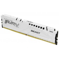 Kingston 16gb 6000mt S Ddr5 Cl30 Dimm Fury Beast Blanco Expo