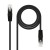 Cabo de Rede Nanocable Cat.5e UTP RJ45 0,5m Preto