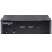StarTech.com USB C KVM Switch, 2 Port DisplayPort KVM w/ 4K 60Hz UHD HDR Video, 3.5mm Audio, USB Type C KVM Switch, 4x USB HID and 2x USB A 3.2 Gen 1 5Gbps Hub, Thunderbolt 3/4 Compatible - Hot Key Switching (SV231DPUCA) - Chave de KVM / áudio / USB
