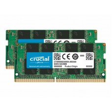 Crucial - DDR4 - kit - 32 GB:2 x 16 GB - SO DIMM 260-pinos - unbuffered - CT2K16G4SFRA32A
