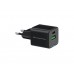 Conceptronic Cargador 2port 20w,1xusb-C,1xusb-A 1.5m Sw Conceptronic Cargador 2port 20w,1xusb-C,1xusb-A 1.5m Sw