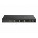 D-Link DGS 1100-26MPV2 - interruptor - 26 portas - inteligente - montável em trilho - DGS-1100-26MPV2/E