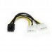 Adaptador de Cabo StarTech LP4PCIEX8ADP para Placa Gráfica PCIe