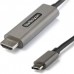 StarTech.com 3ft (1m) USB C to HDMI Cable 4K 60Hz with HDR10, Ultra HD USB Type-C to 4K HDMI 2.0b Video Adapter Cable, USB-C to HDMI HDR Monitor/Display Converter, DP 1.4 Alt Mode HBR3 - Thunderbolt 3 Compatible (CDP2HDMM1MH) - Cabo adaptador - 24 pi