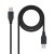 Cabo USB Nanocable 10.01.1001-BK, USB-A 3.0 (3.1 Gen 1) Macho para Macho, 1m, Preto