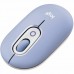 Logitech Pop Mouse, Ratón Inalámbrico Bluetooth Lila
