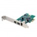 Placa PCI Express Startech, Modelo PEX1394B3, 3 Portas Firewire 800 Mbps