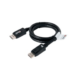 Cabo CLUB 3D DisplayPort 1.4: HBR3, 1m, 8K@60Hz, Certificado VESA