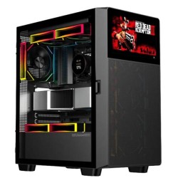 Caja Pc Gaming Nox Hummer Bios Atx Lcd 8 