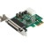 StarTech.com 4-port PCI Express RS232 Serial Adapter Card, PCIe RS232 Serial Host Controller Card, PCIe to Serial DB9, 16950 UART, Low Profile Desktop Expansion Card, Windows, macOS, Linux - PEX4S953LP