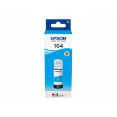 EPSON 4LB 104 EcoTank Cyan ink bottle