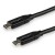 StarTech.com USB C To USB C Cable - 10 ft / 3m - USB-IF Certified - 5A PD - USB 2.0 - USB Type C Charging Cable - USB C Fast Charge Cable (USB2C5C3M) - Cabo USB - 24 pin USB-C (M) para 24 pin USB-C (M) - Thunderbolt 3 / USB 2.0 - 5 A - 3 m - preto