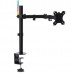 Kensington SmartFit Ergo Single Extended Monitor Arm - Kit de montagem - braço ajustável - para Monitor - aço com pintura em pó - preto - tamanho de tela: até 34