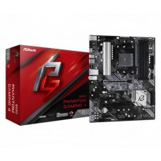 Placa Base Asrock B550 Phantom Gaming 4, Amd, Zócalo Am4, Amd Ryzen, Ddr4-Sdram, Dimm, 2133,2400,2667,2933,3200,3466,3600,3733,3