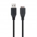 Cabo USB 3.0 Nanocable USB-A Macho para Micro-USB Macho - 2m (10.01.1102-BK)