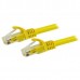 StarTech.com 1m CAT6 Ethernet Cable, 10 Gigabit Snagless RJ45 650MHz 100W PoE Patch Cord, CAT 6 10GbE UTP Network Cable w/Strain Relief, Yellow, Fluke Tested/Wiring is UL Certified/TIA - Category 6 - 24AWG (N6PATC1MYL) - Cabo patch - RJ-45 (M) para R
