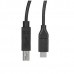 StarTech.com USB C to USB B Printer Cable - 1.6 ft / 0.5m - USB C Printer Cable - USB C to USB B Cable - USB Type C to Type B (USB2CB50CM) - Cabo USB - 24 pin USB-C (M) para USB Tipo B (M) - Thunderbolt 3 / USB 2.0 - 50 cm - preto