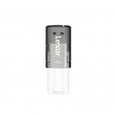 Pen Lexar JumpDrive S60 USB 2.0: Pack de 3, 64GB, Cinza