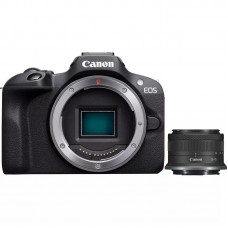 Canon Eos R100 + Objetivo Canon Rf-S 18-45mm Is Stm Cámara Mirrorless