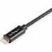 StarTech.com 1m (3ft) Black Apple 8-pin Lightning Connector to USB Cable for iPhone / iPod / iPad - Charge and Sync Cable - 1 meter (USBLT1MB) - Cabo Lightning - Lightning macho para USB macho - 1 m - proteção dupla - preto - para P/N: ST7C51224, ST7
