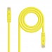 Cabo de Rede Nanocable Cat.6A - RJ45, 0,5m, Amarelo, LSZH