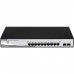 Switch D-Link DGS-1210-10P/E Gigabit Smart PoE 10 Portas