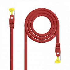 Cabo de Rede Nanocable Cat.6A - RJ45, LSZH, 3m, Vermelho