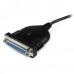 Cabo Adaptador StarTech USB para Paralelo - ICUSB1284D25 - 1,8m